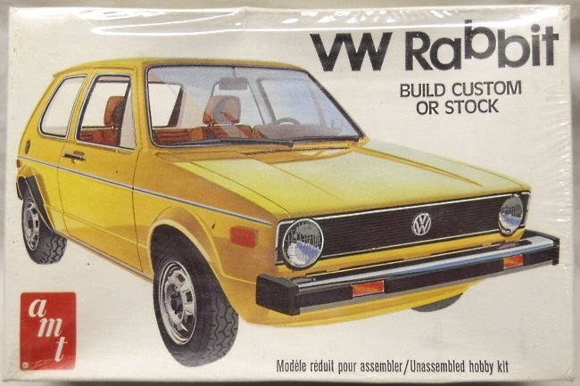 AMT 1/25 Volkswagen VW Rabbit - Custom or Stock, 2001 plastic model kit